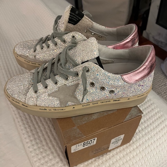 Golden Goose Shoes - Golden Goose Hi Star Sneakers